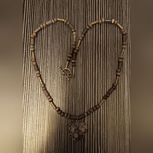 Brown Heart Necklace